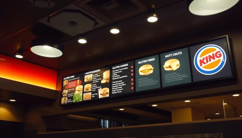 burger king gluten free menu