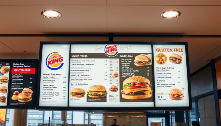 burger king gluten free menu