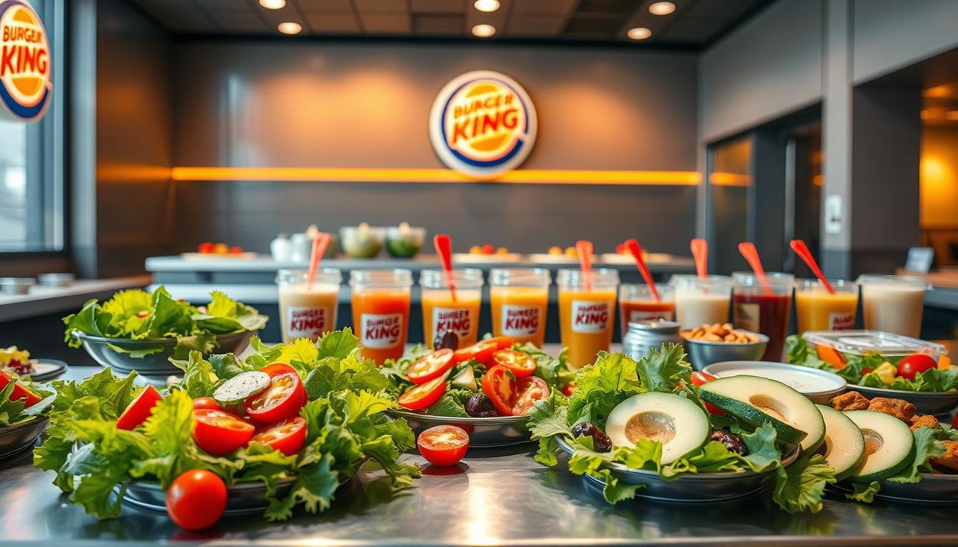 burger king salad menu