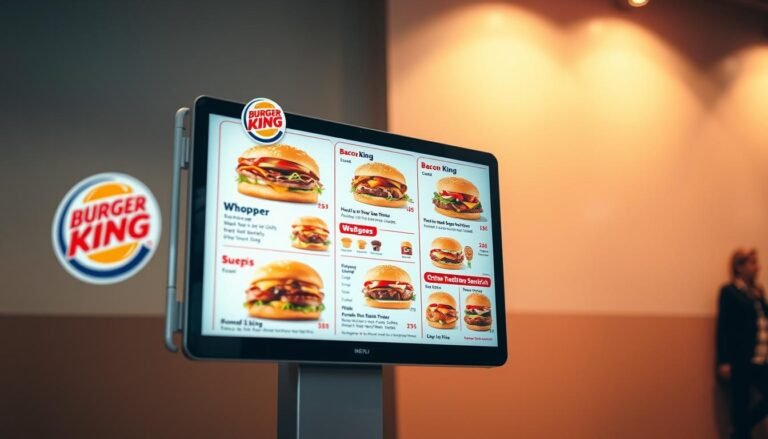 burger king sandwich menu