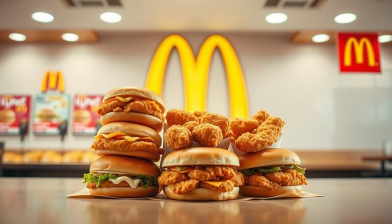 mcdonald's chicken menu