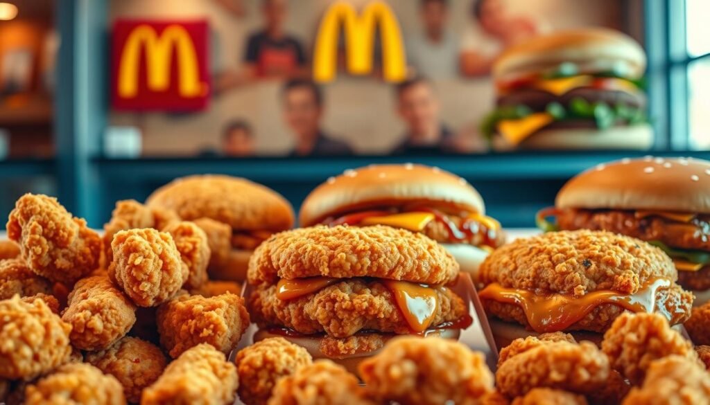 popular chicken choices at McDonald's